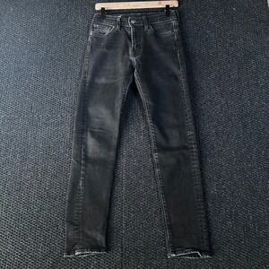 Levis Premium 510 Skinny Fit Jeans Mens 28x30 Faded Black 05510-1129